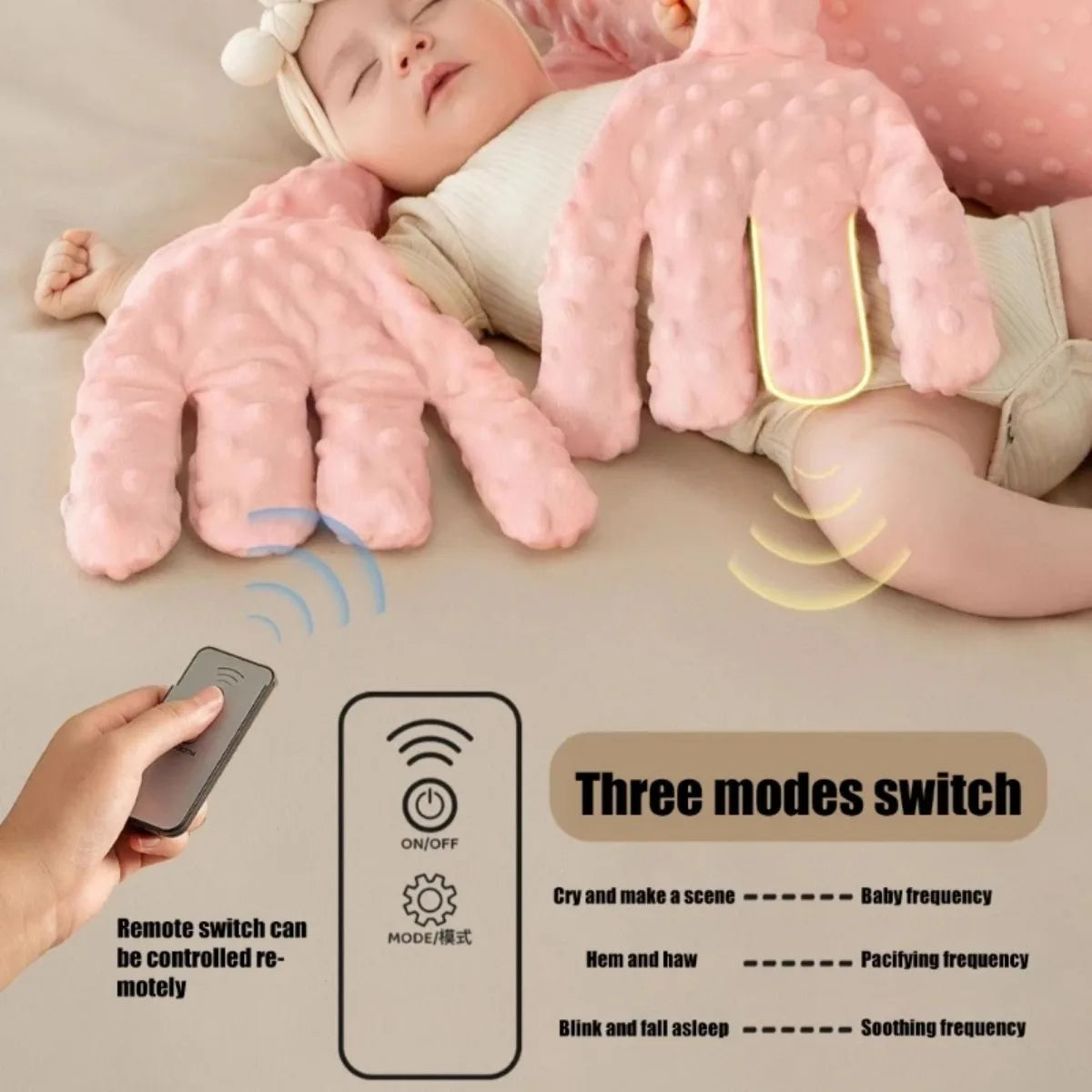 Baby Sleeping Patting Palm, Remote