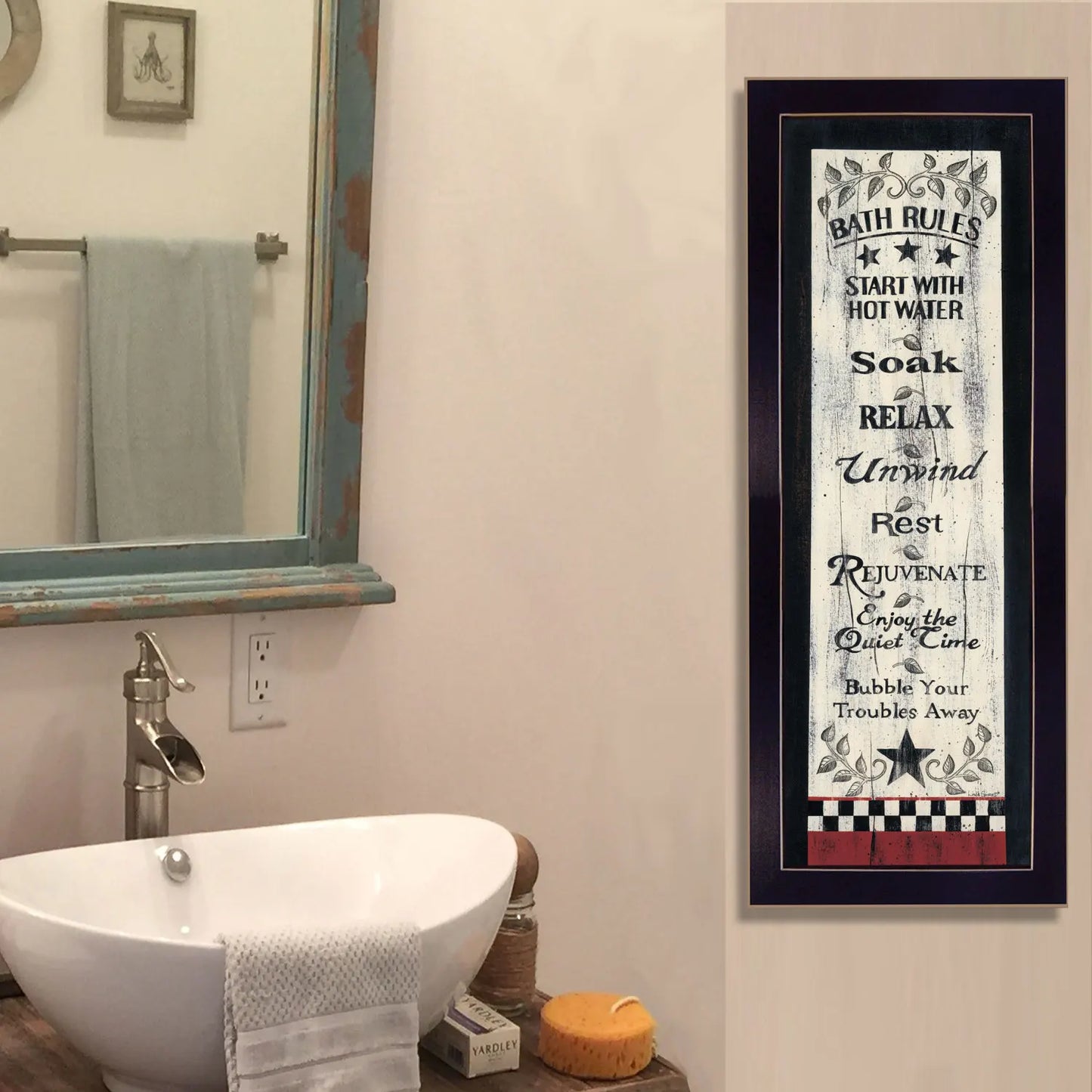 Printed Bathroom Wall Art