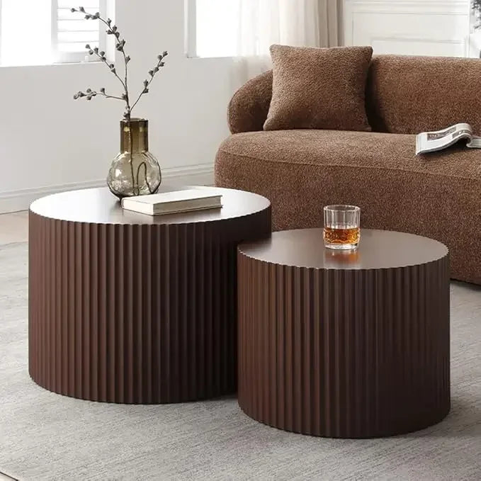 Round Coffee Table Sets, Nesting Tables
