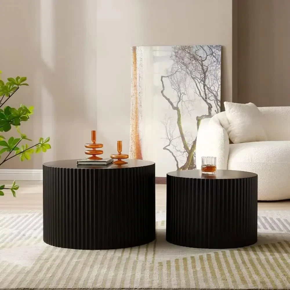 Round Coffee Table Sets, Nesting Tables