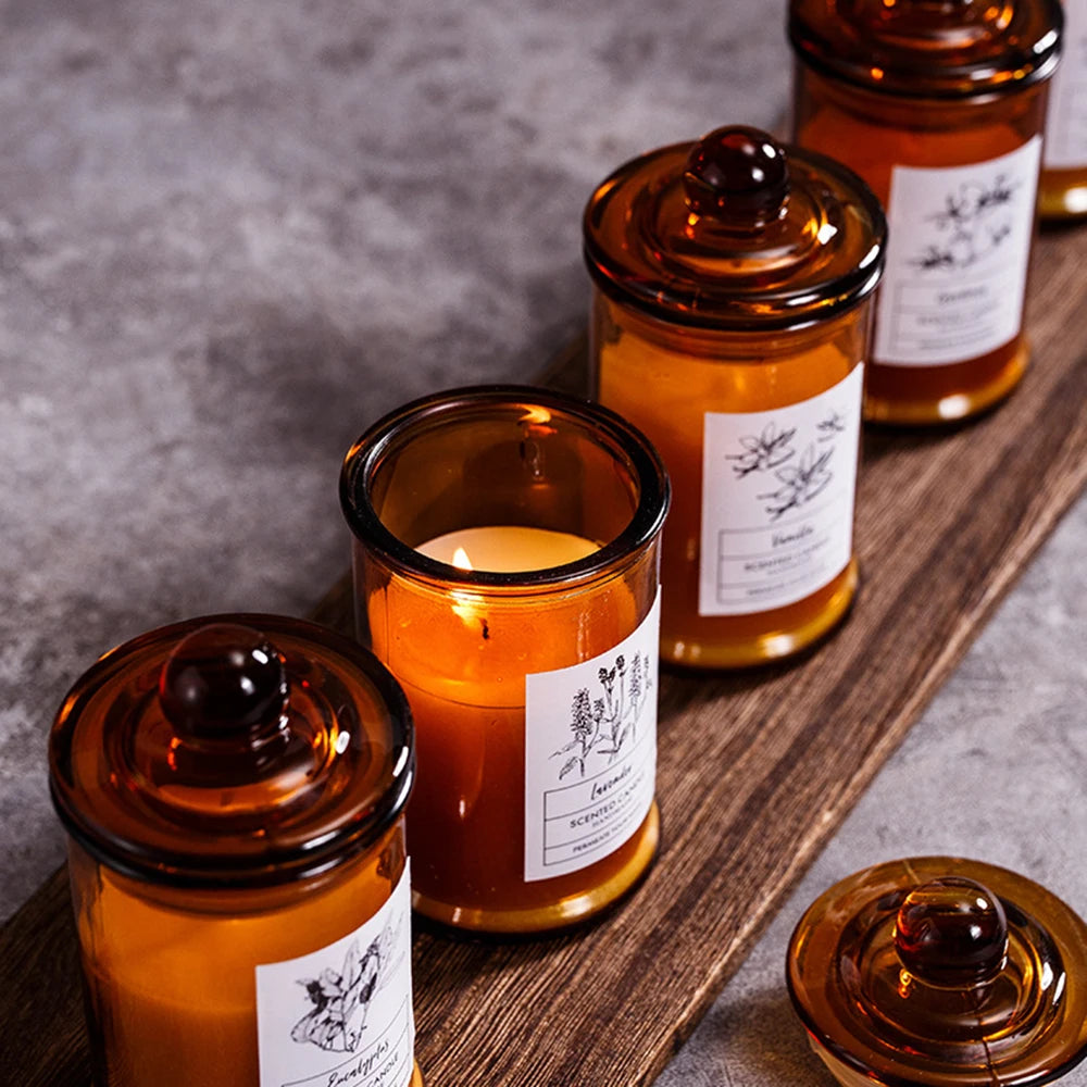 Aromatherapy Candles Small Tea Jars