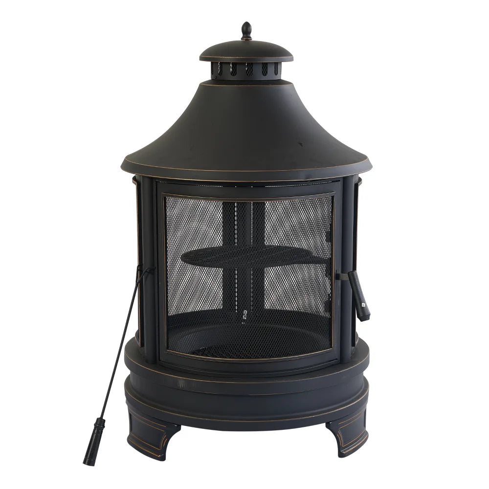 2 in 1 Fire Pit for Outdoor