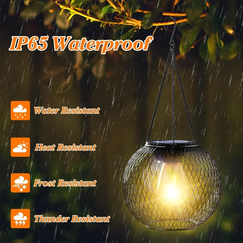Hanging Solar Lanterns for Outside