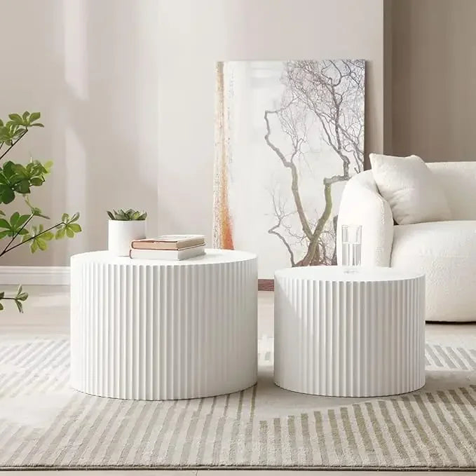 Round Coffee Table Sets, Nesting Tables