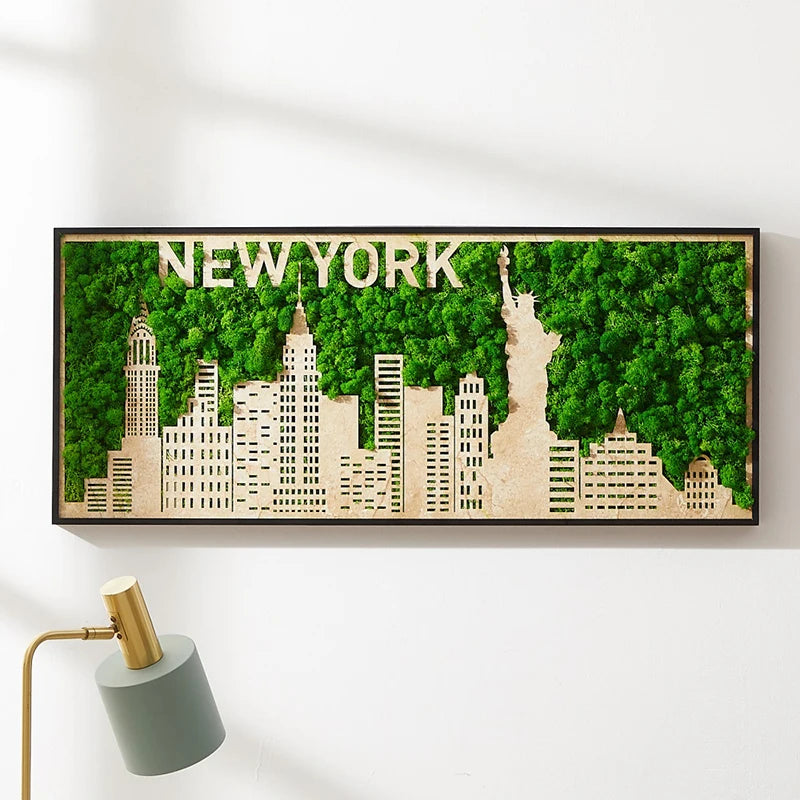 City Signs Home Wall Art Decor
