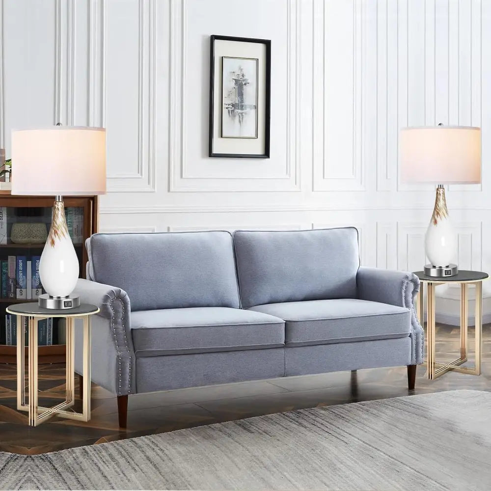 Touch Control Table Lamps Set of 2, 27.5"