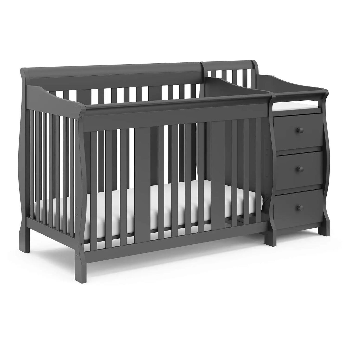 5-in-1 Convertible Crib and Changer