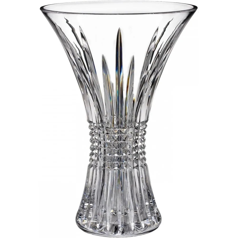 Waterford Chrystal Diamond Vase Black