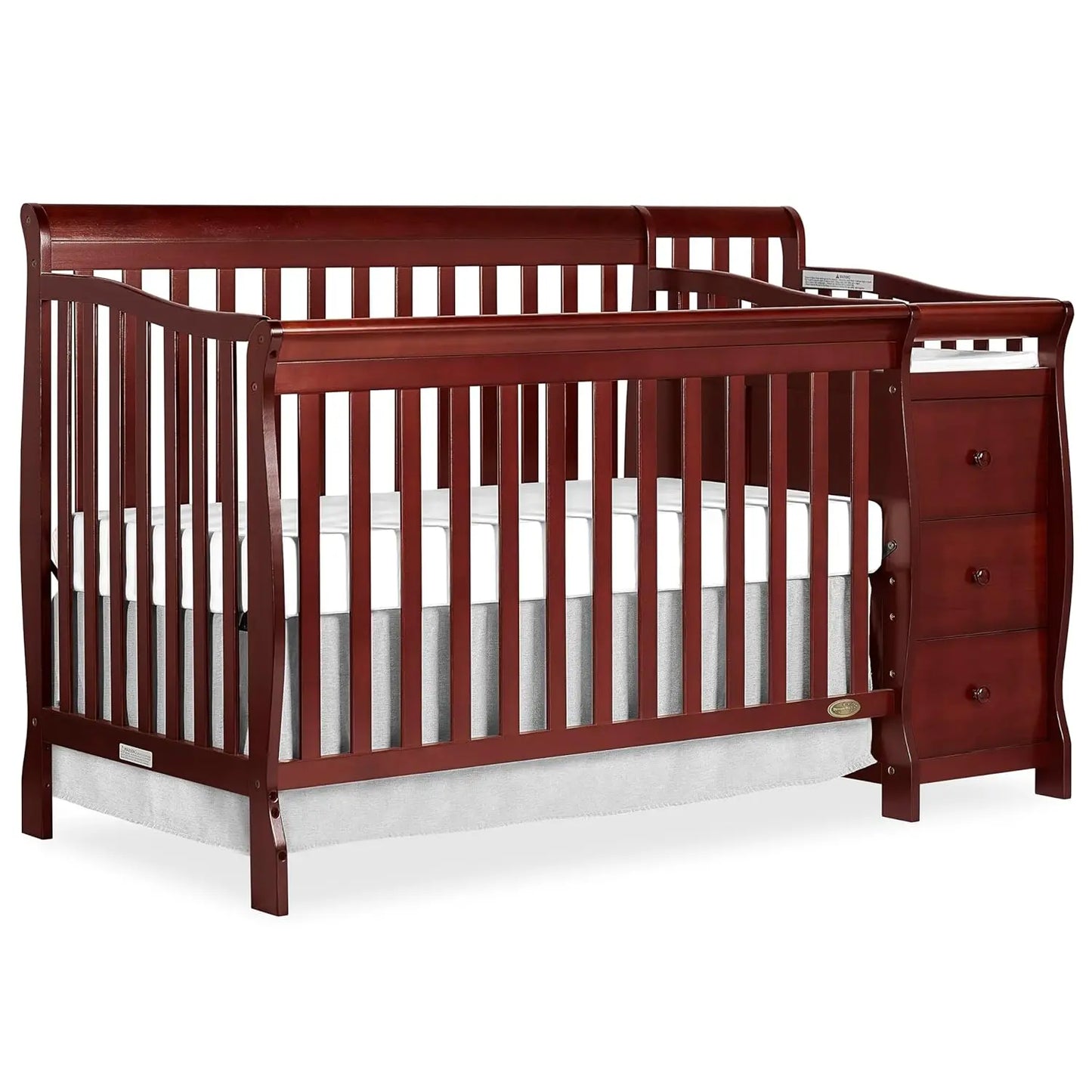 5 In 1 Convertible Crib With Changer
