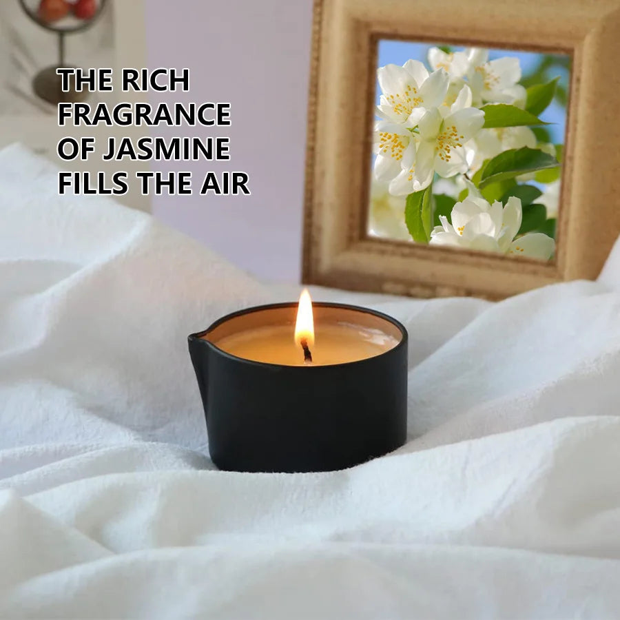 Sensual Massage Candle-Essential Oil- Six different scents