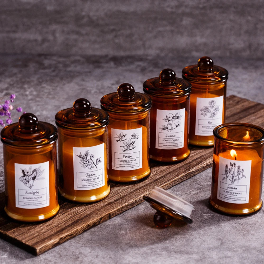 Aromatherapy Candles Small Tea Jars