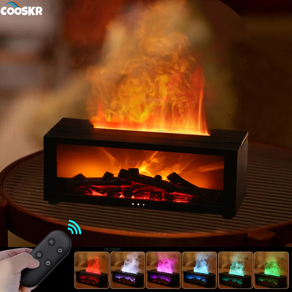 Essential Oils Automatic Fragrance Diffuser With LED Light Remote Control