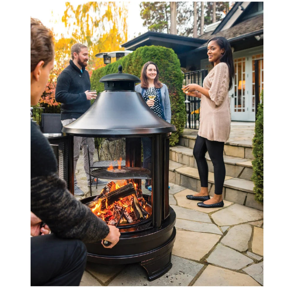 2 in 1 Fire Pit for Outdoor