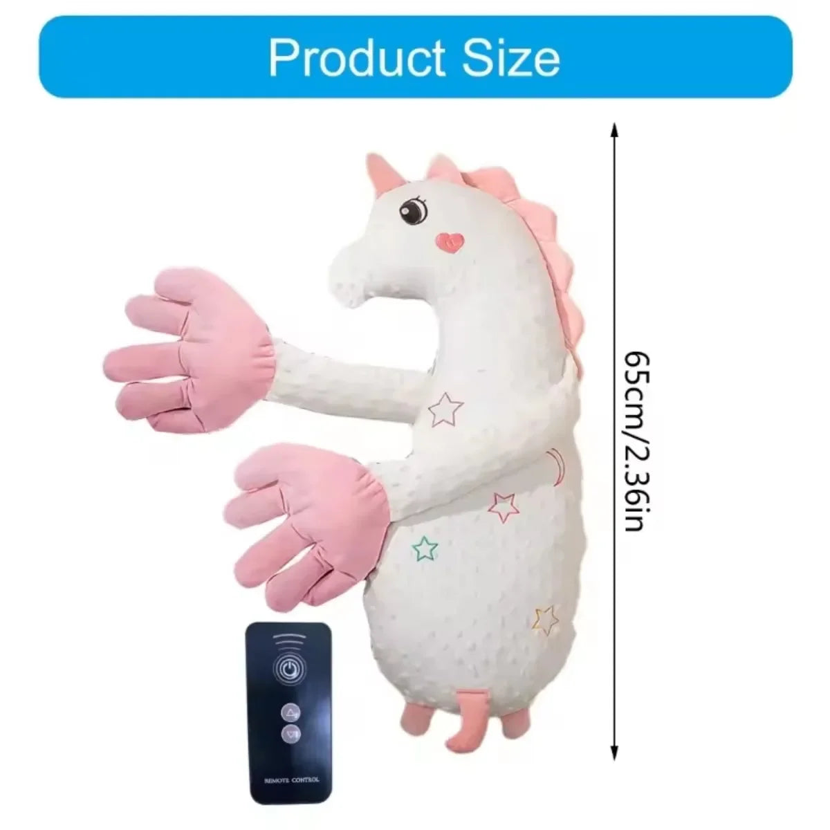 Baby Sleeping Pillow Patting Doll Soothing Electric Palm Baby Newborn Nursing Pillows Infant Calming Toy Cute Aid Sleep Pillow