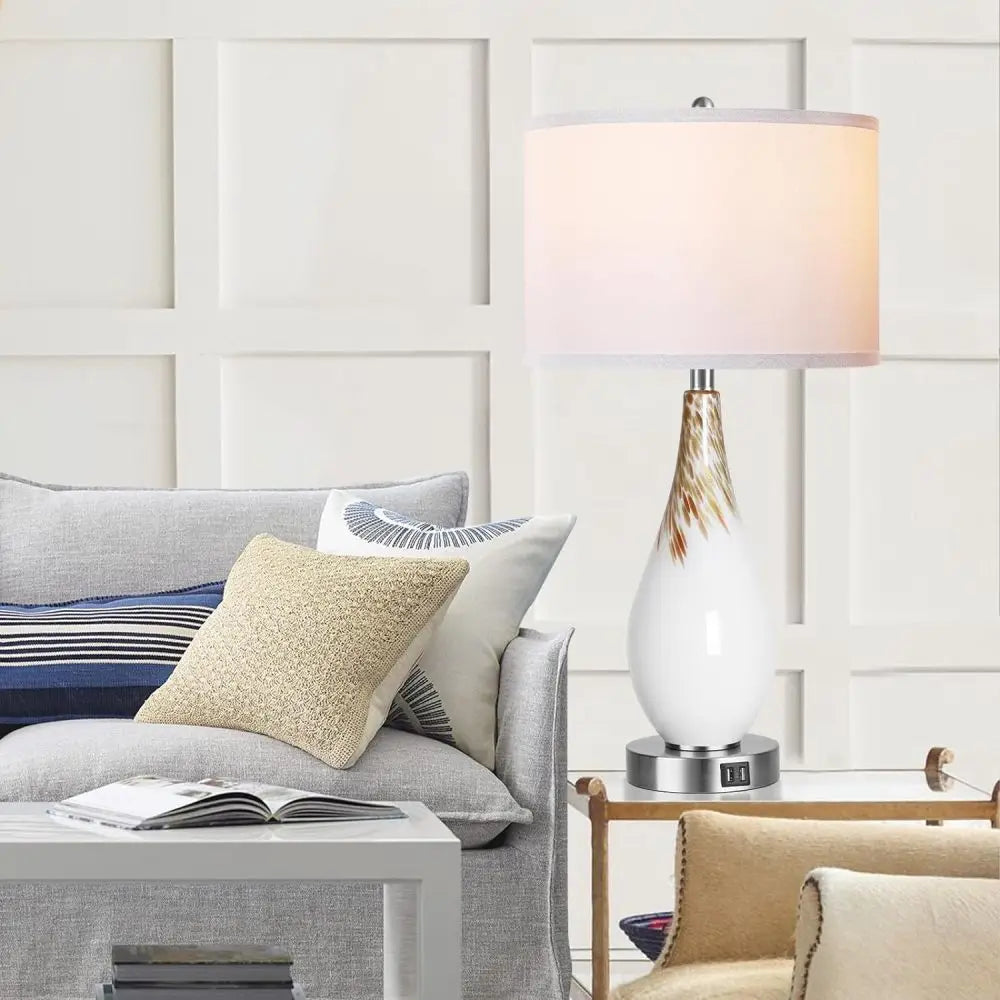 Touch Control Table Lamps Set of 2, 27.5"