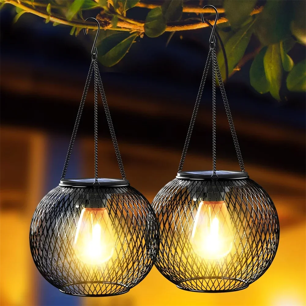 Hanging Solar Lanterns for Outside