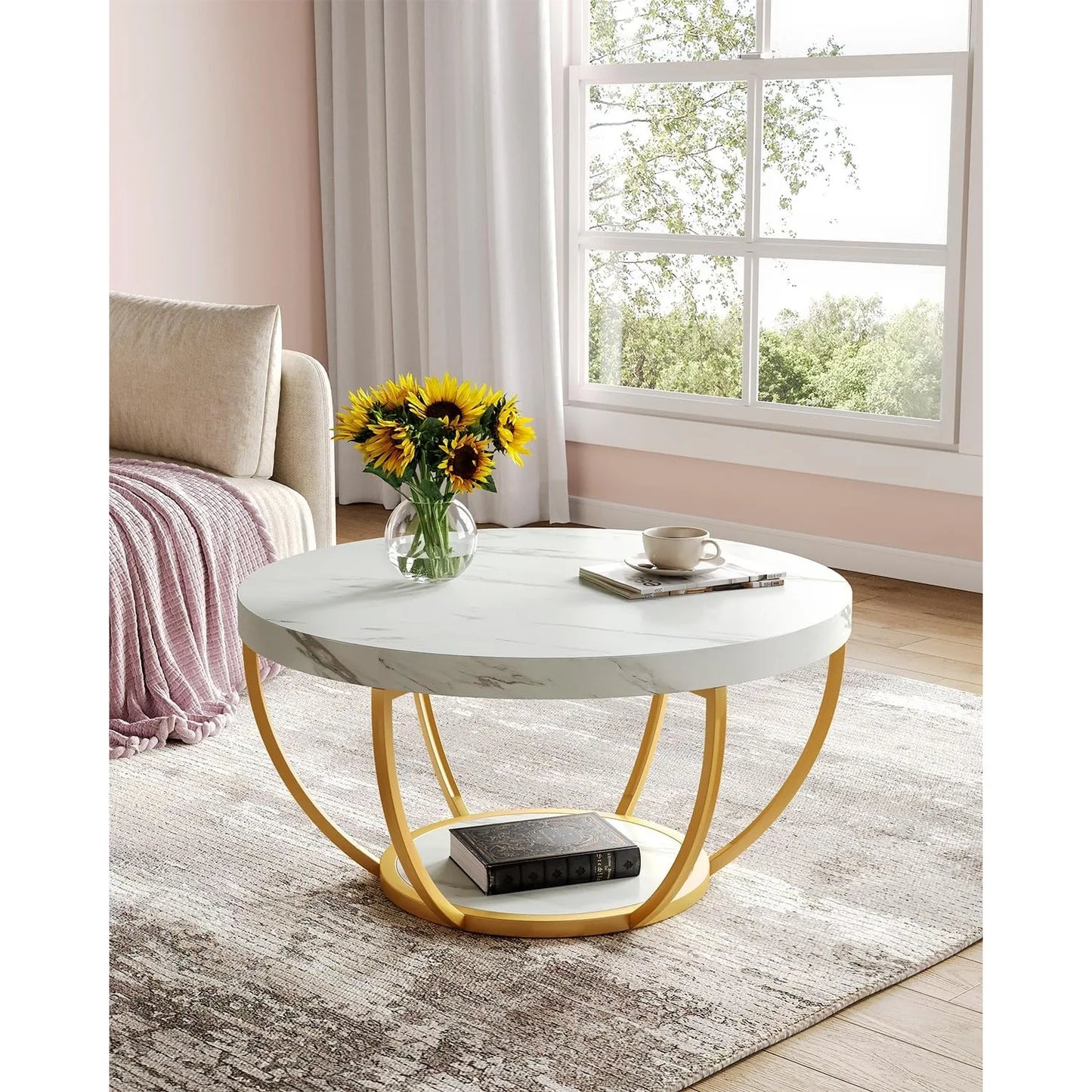 32" Modern Coffee Table