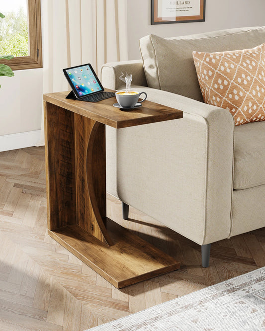 C-Shaped End Table, Bedside Table