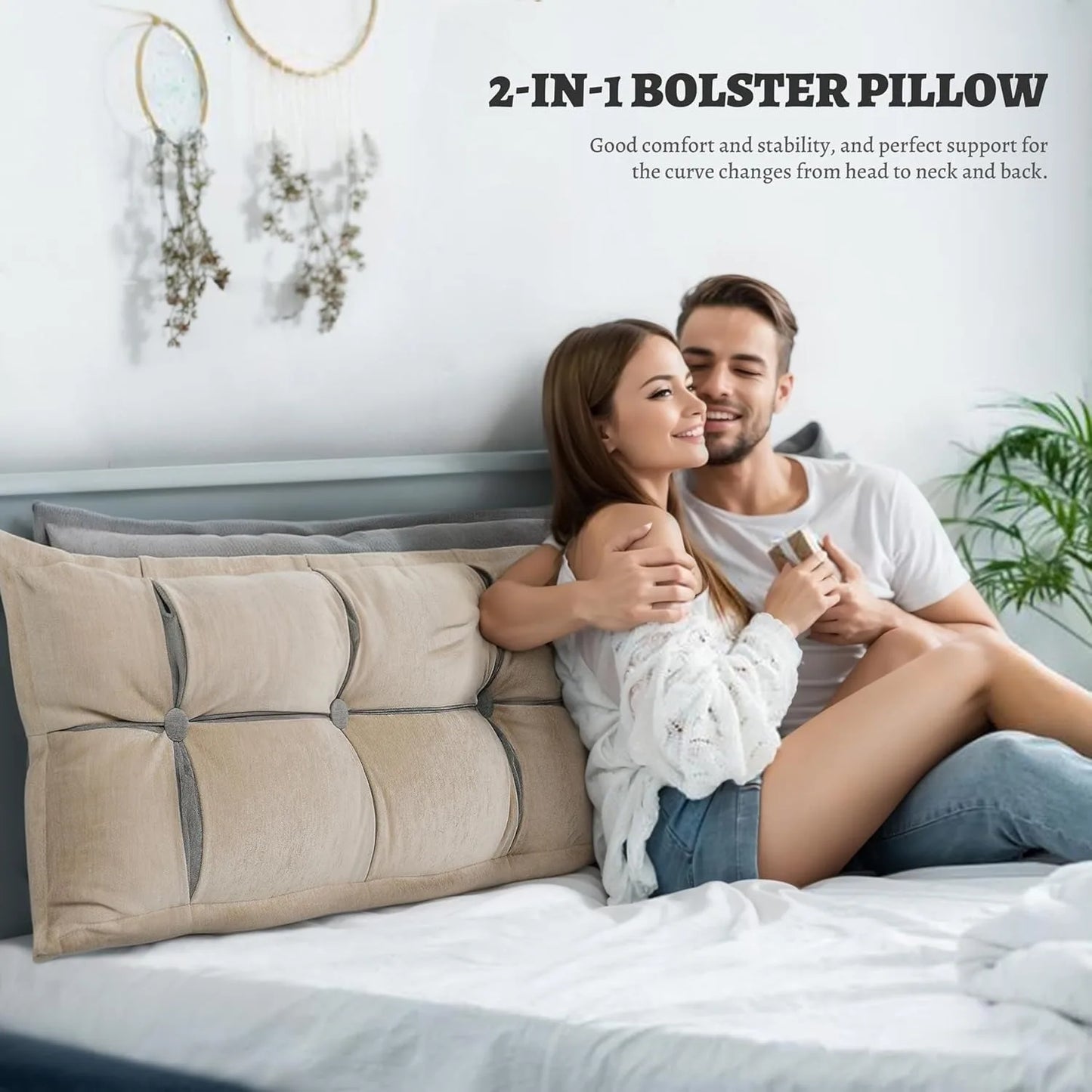 Set of 2 Pack Chenille Throw Pillows